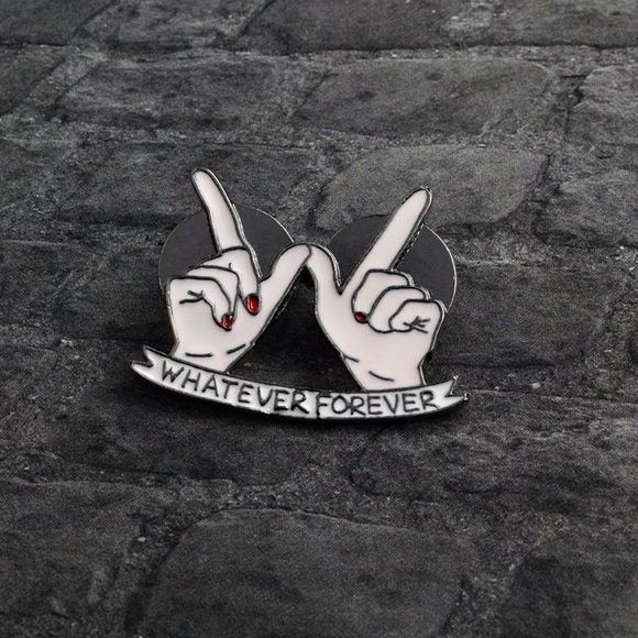 NEW Whatever Forever  Enamel Pin Brooch - Picture 4 of 6